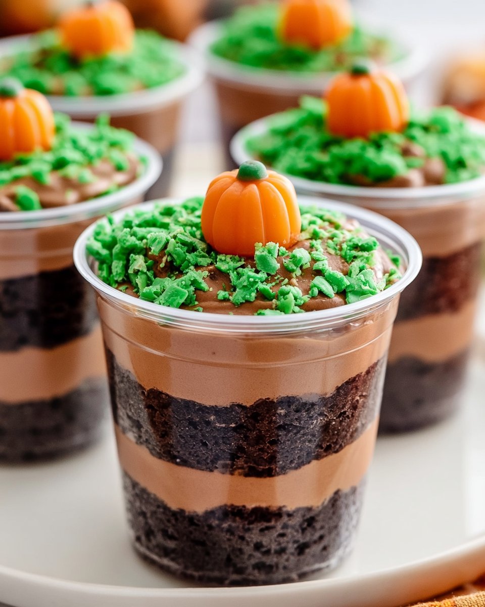 Pumpkin Dirt Cups