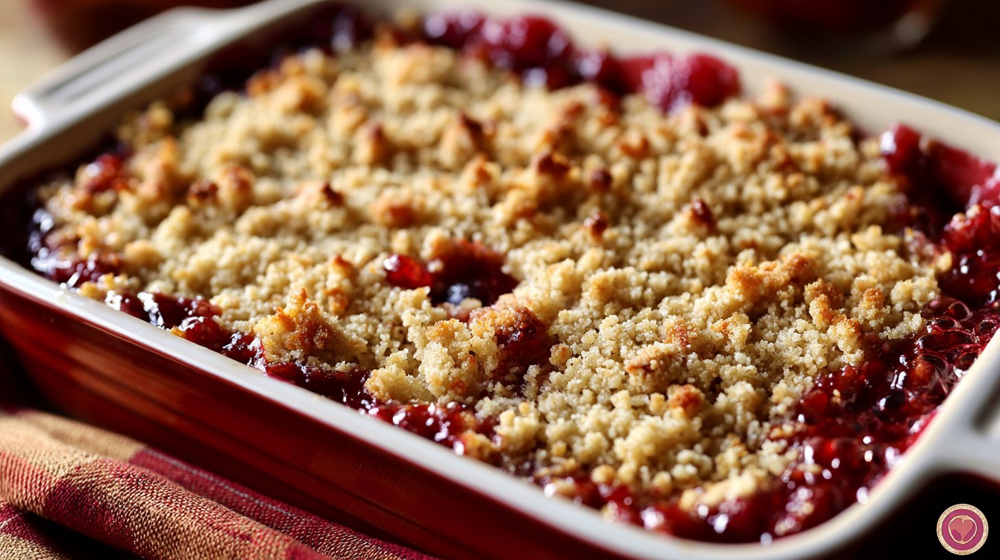 Strawberry Rhubarb Crumble