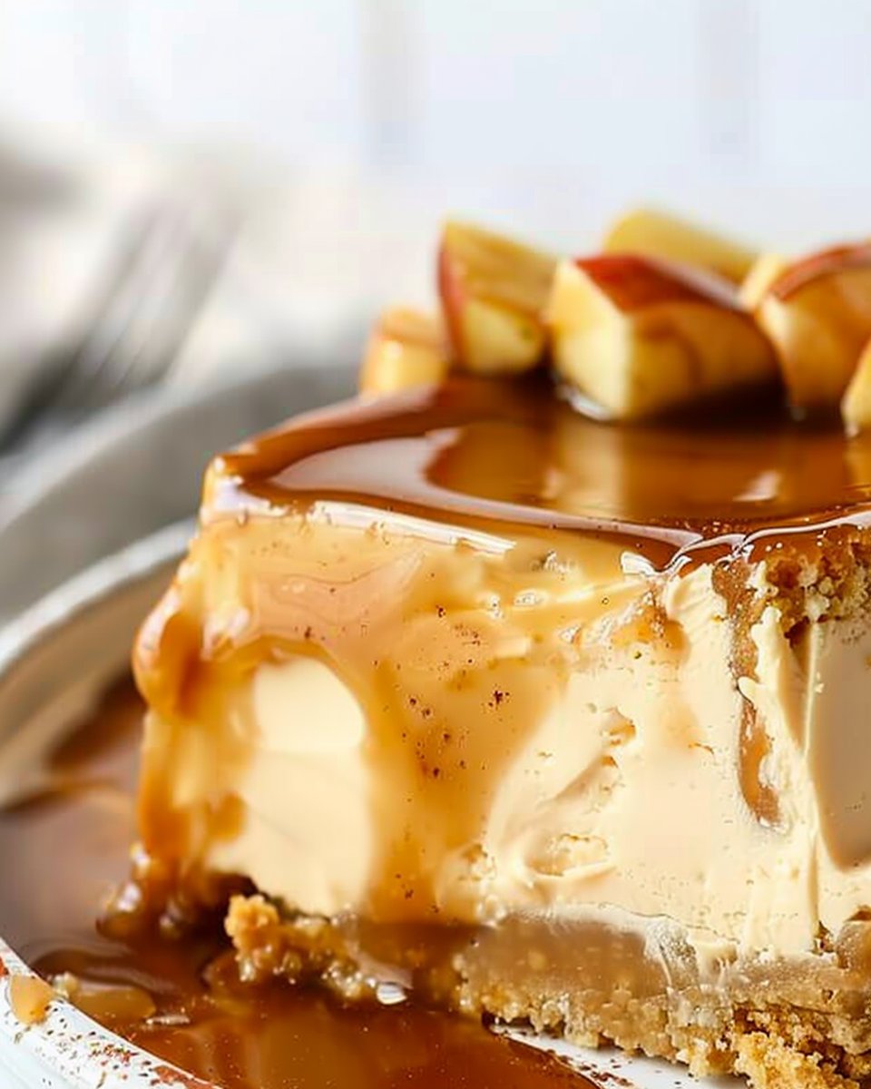 Apple Cider Cheesecake