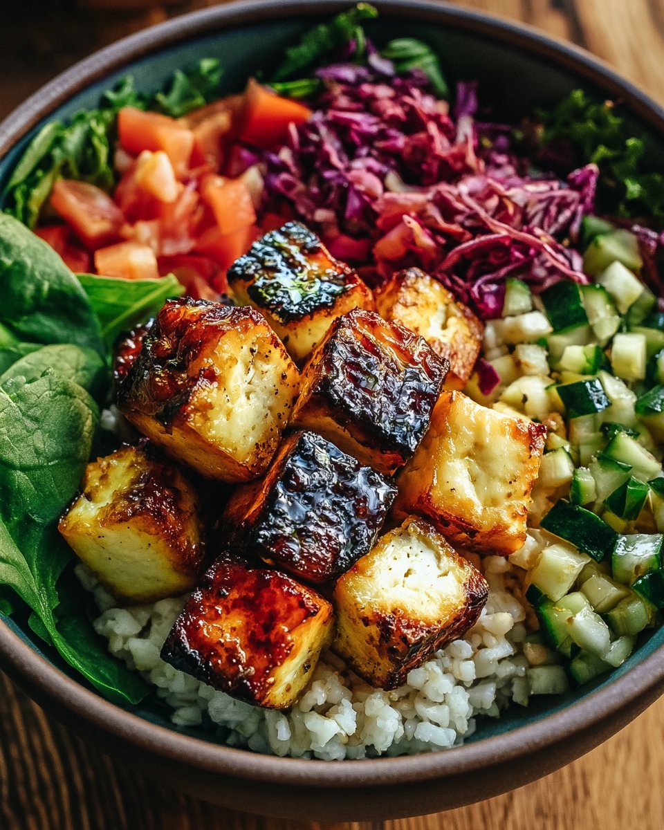 Knusprige Halloumi-Bowl: Eine Unglaubliche Ultimative Griechische Power Bowl