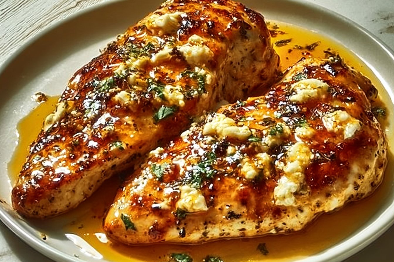 Hot Honey Feta Chicken