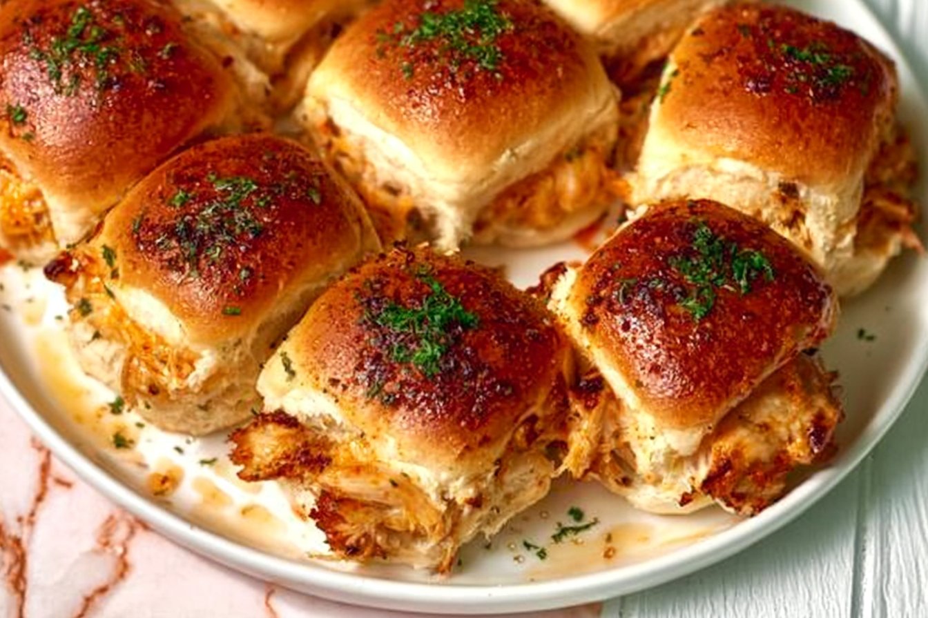 Spicy Buffalo Chicken Sliders