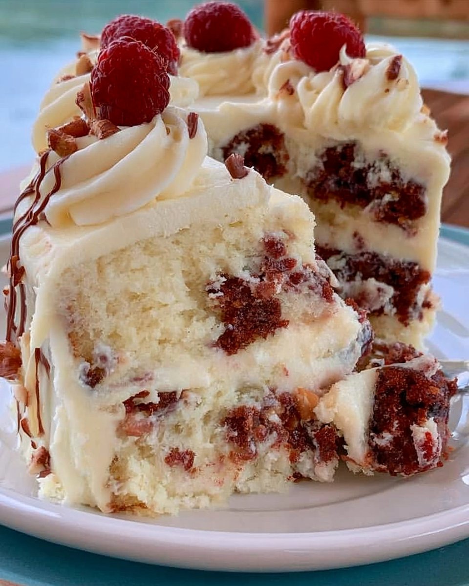 My favorite cake of all time. I request it every year for my birthday. And unfortunately, I practically eat the whole thing by myself. FULL RECIPE BELOW 👇