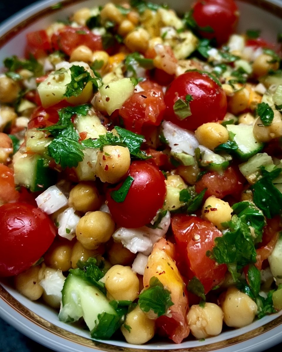 Mediterranean Chickpea Salad