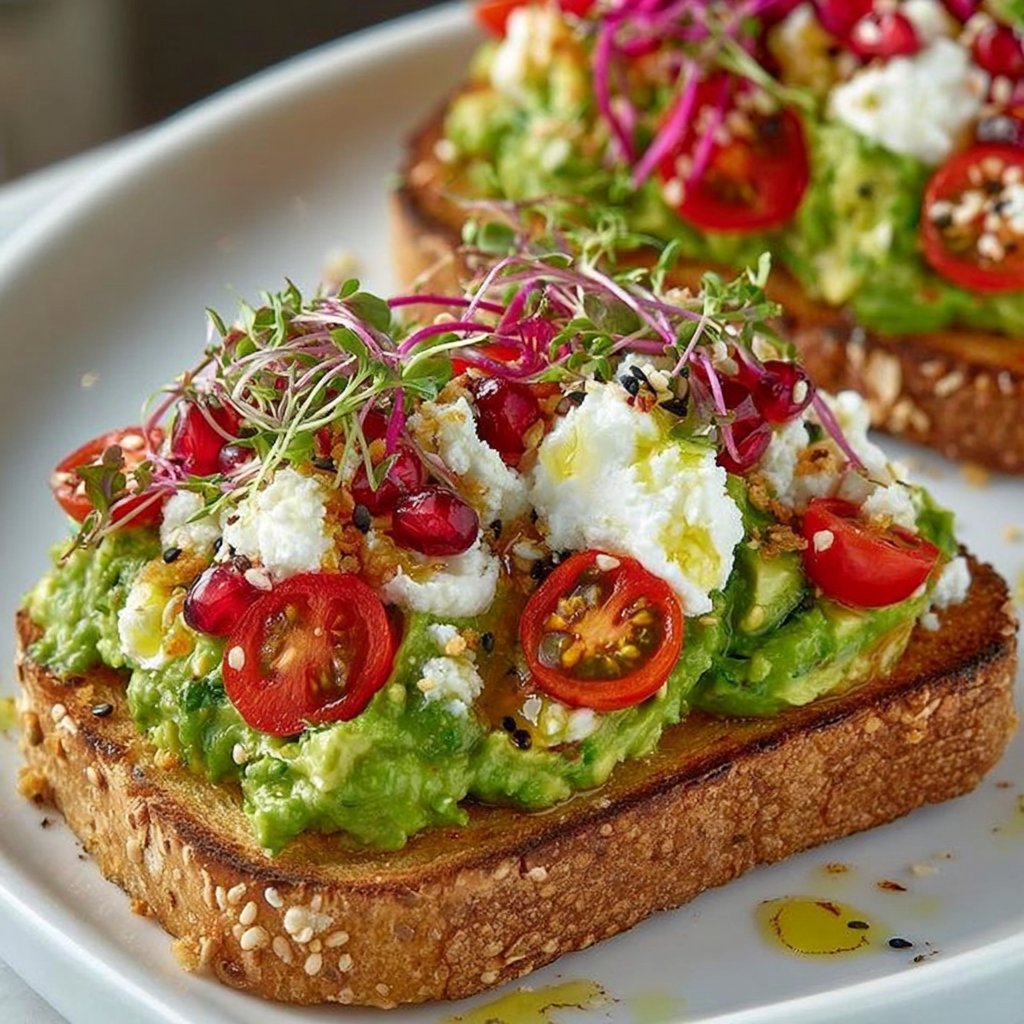 Loaded Avocado Toast