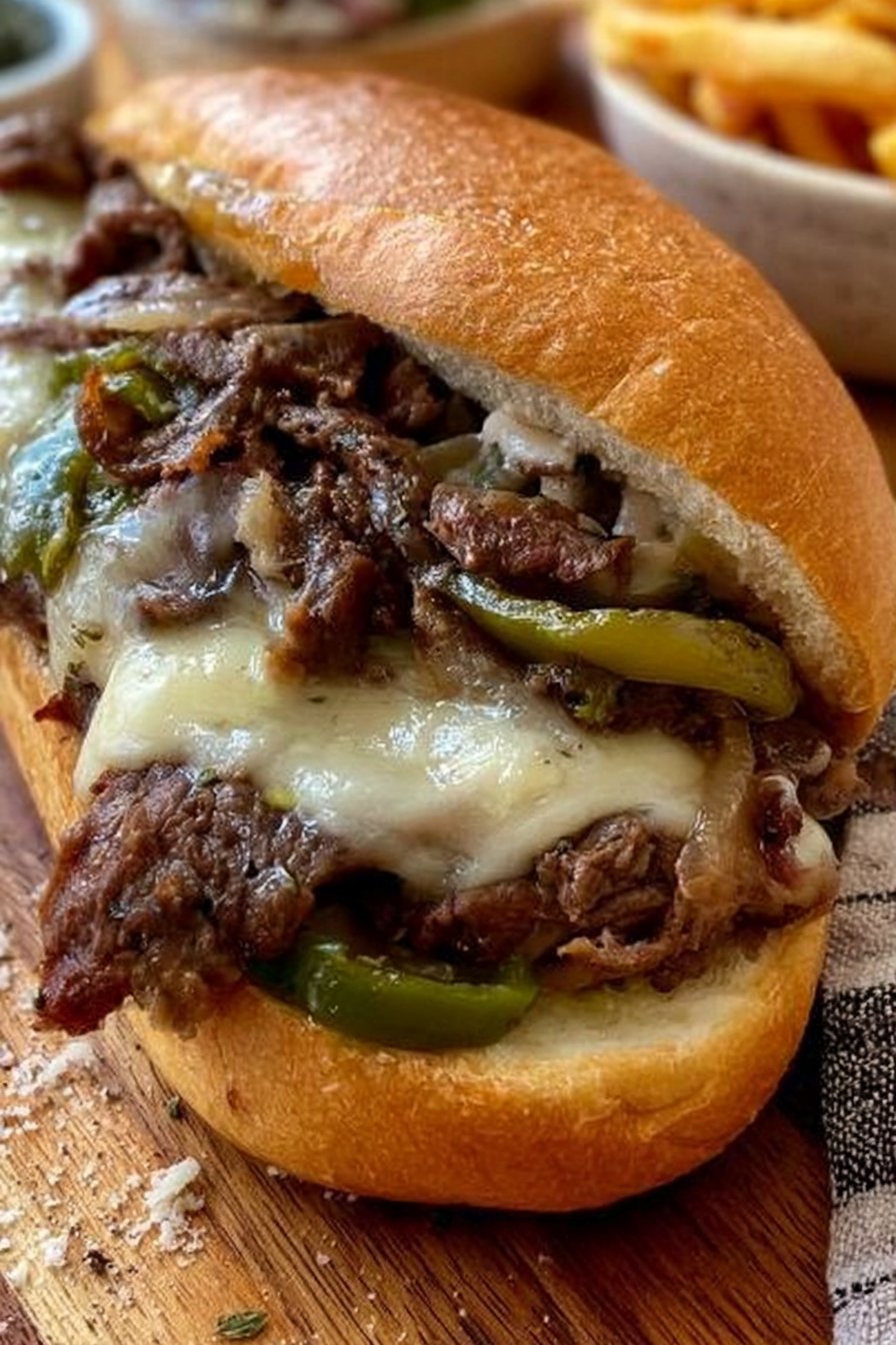 Philly Cheesesteak Sandwich