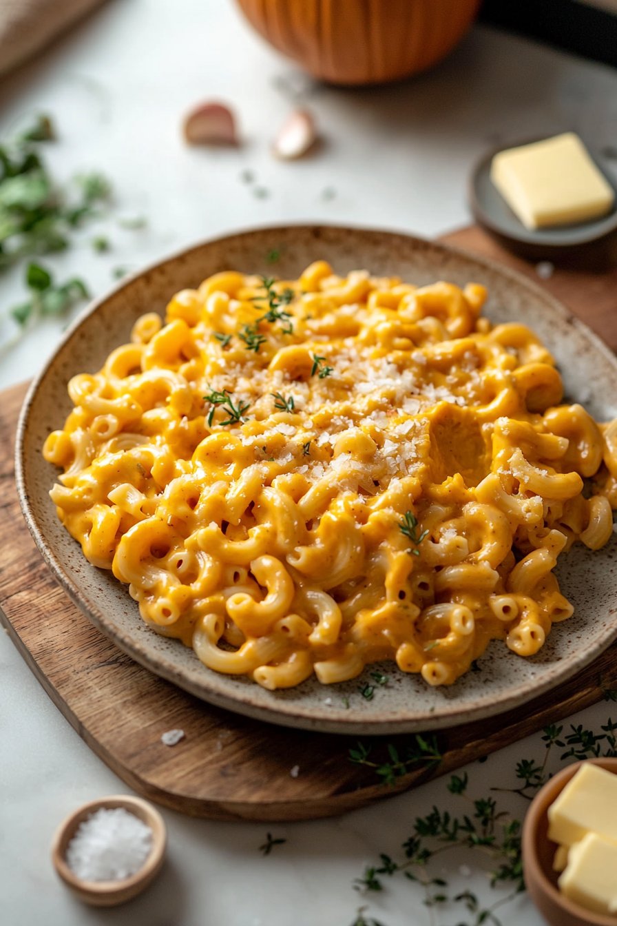 One-Pot Pumpkin Mac and Cheese