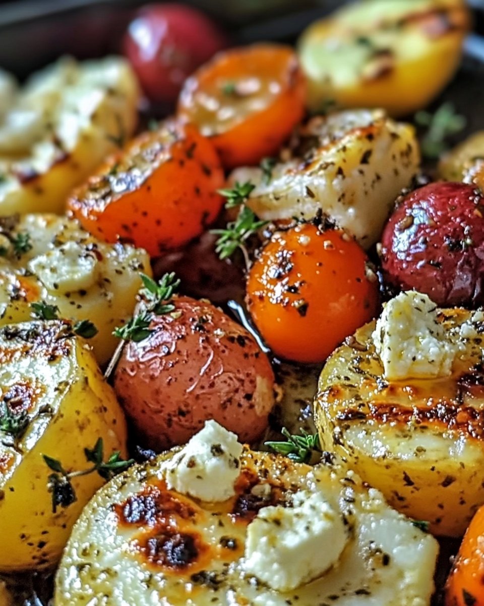 Köstliches Feta Kartoffeln Ofengemüse: Einfach und Gesund!