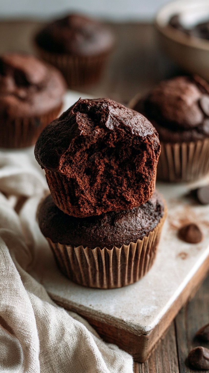 Die ultimativen gesunden Schokoladenmuffins: Genuss ohne Schuldgefühle