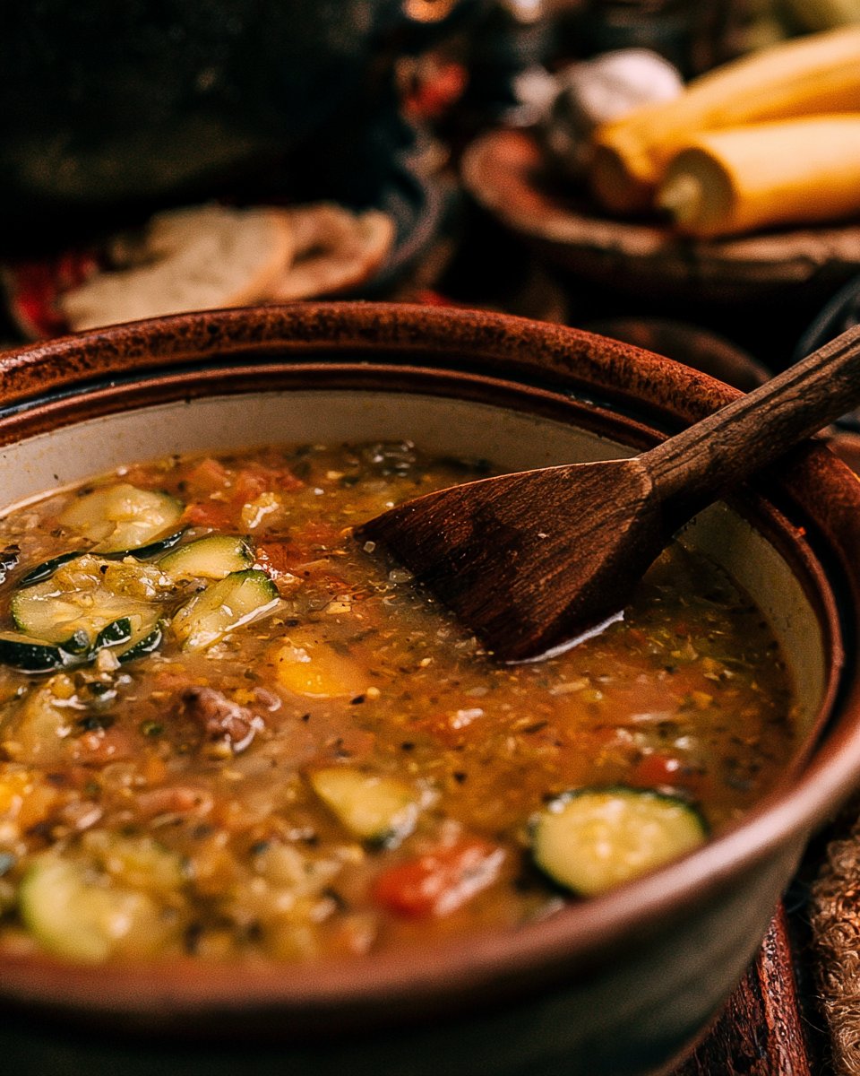 Slow Cooker Zucchini Soup