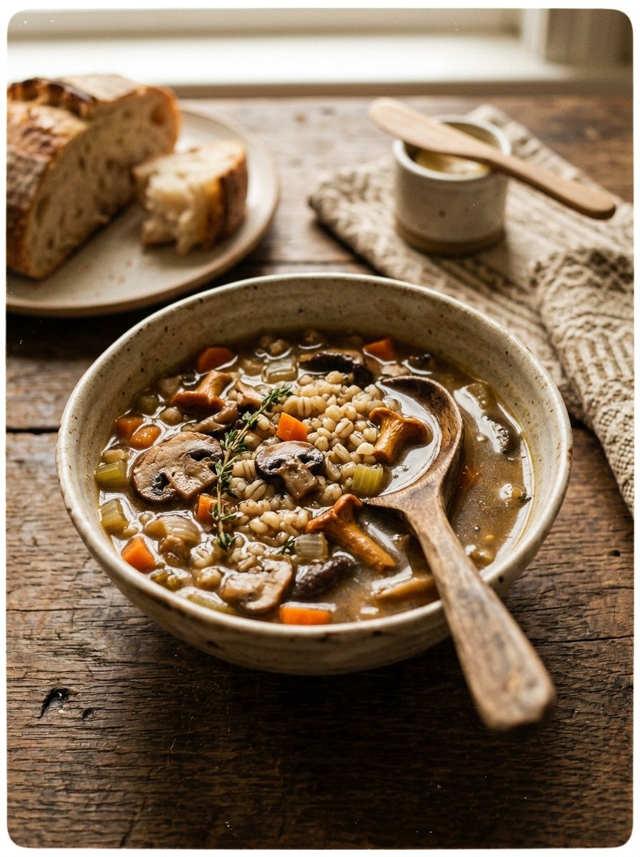 Mushroom Barley Soup