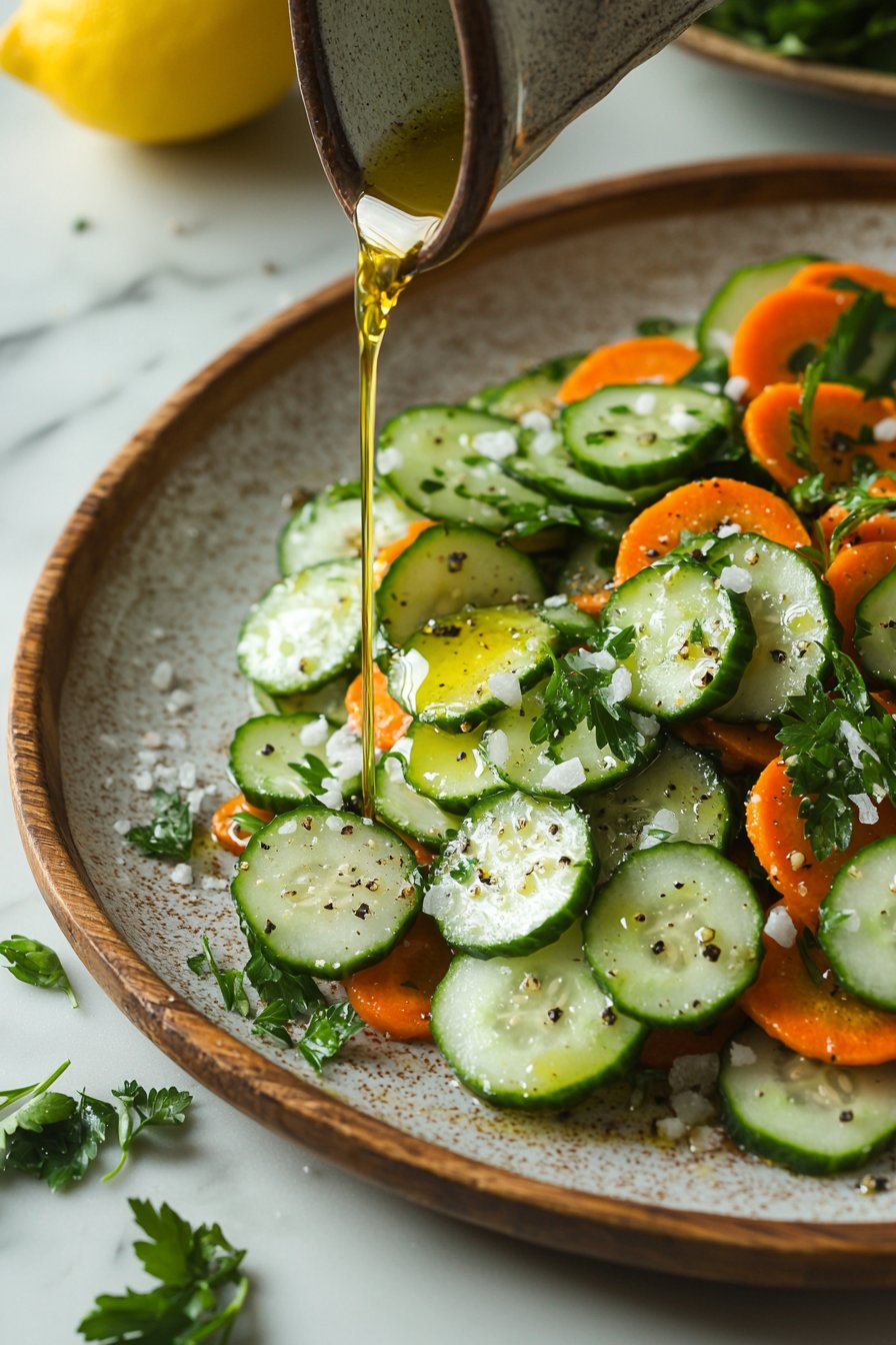 Cucumber Carrot Salad
