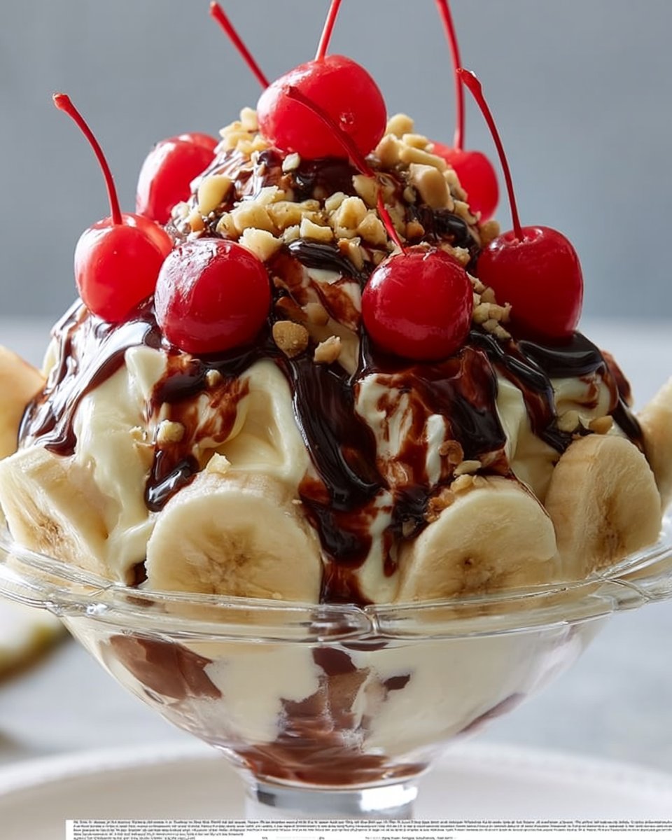 Banana Split Trifle