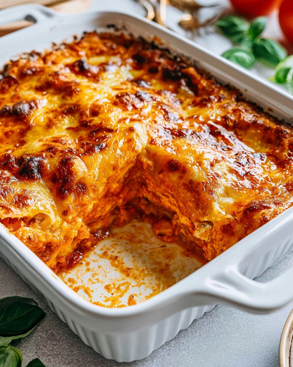 Linsenlasagne