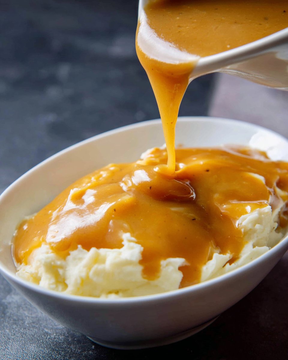One Pot Homemade Brown Gravy Recipe