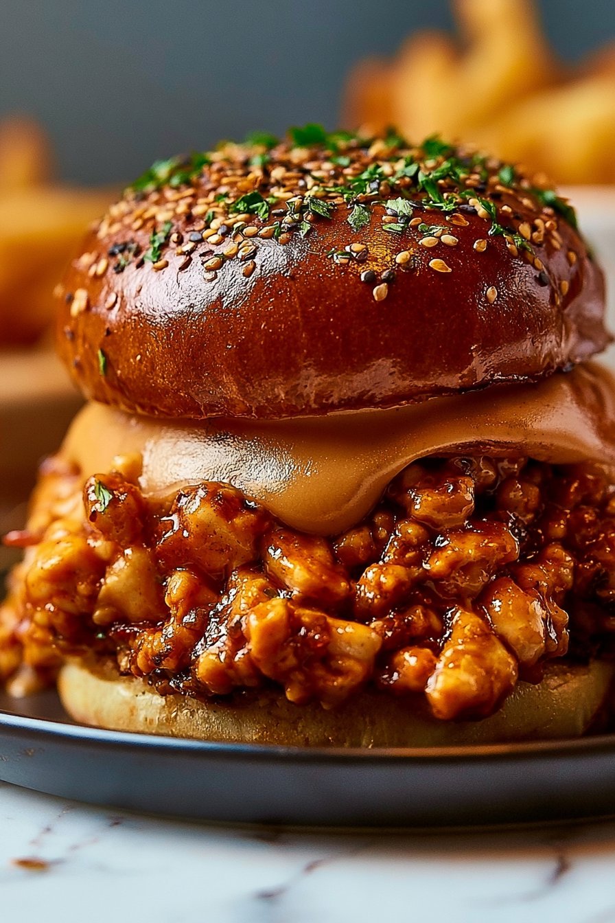 Delicious Cajun Chicken Sloppy Joes