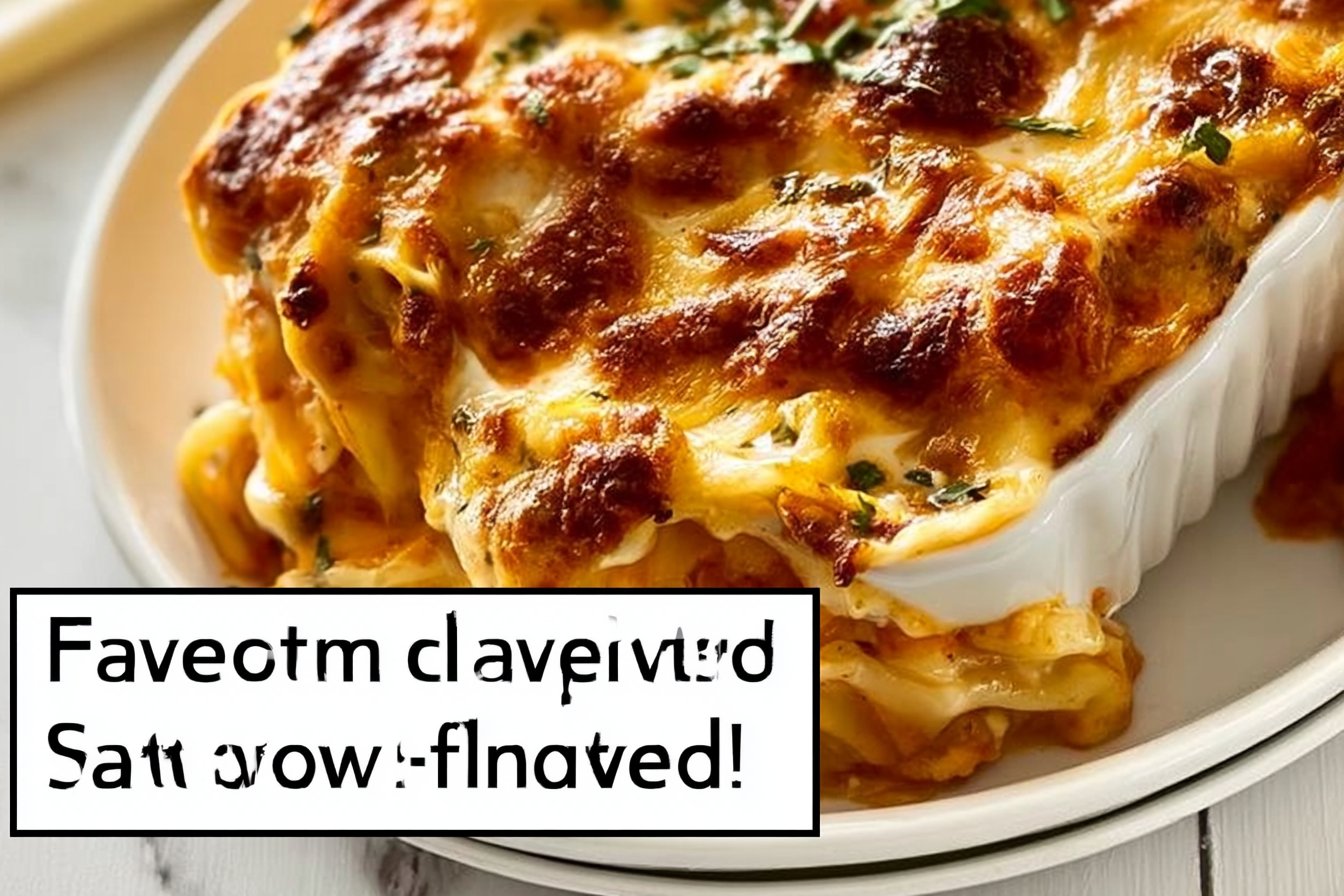 Cheesy Baked Spaghetti