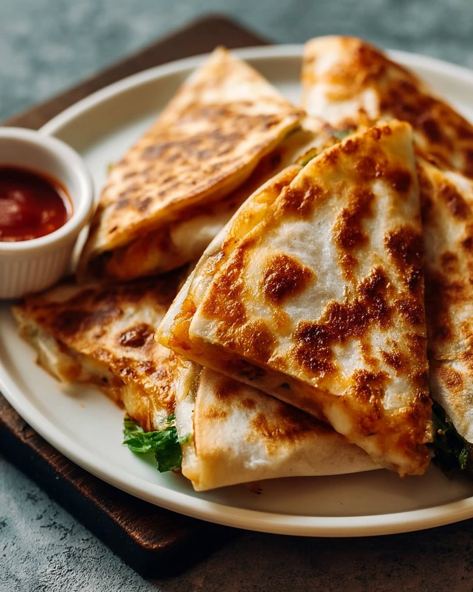 Knusprige Wrap-Ecken aus dem Airfryer