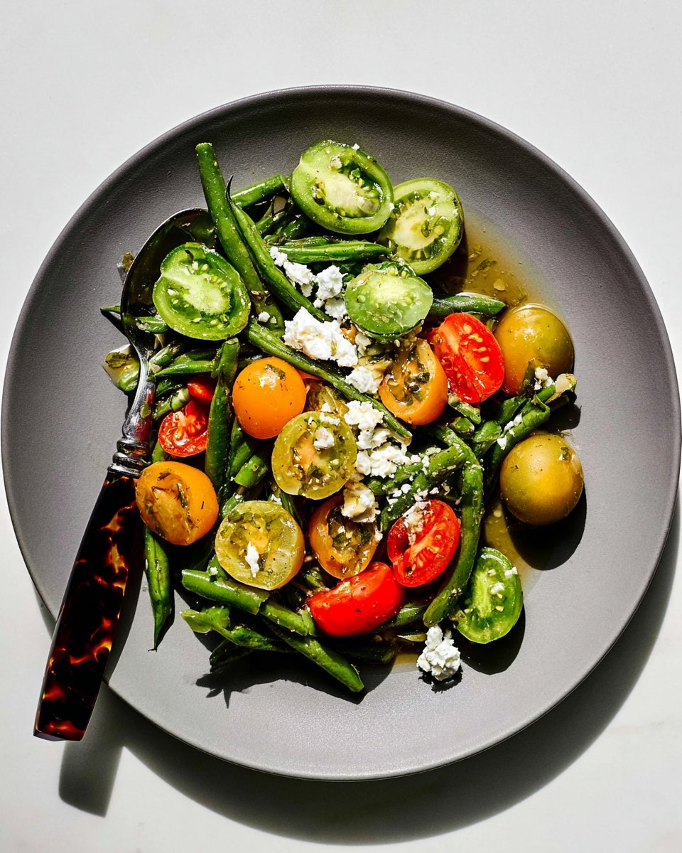 Mediterranean Green Bean Salad