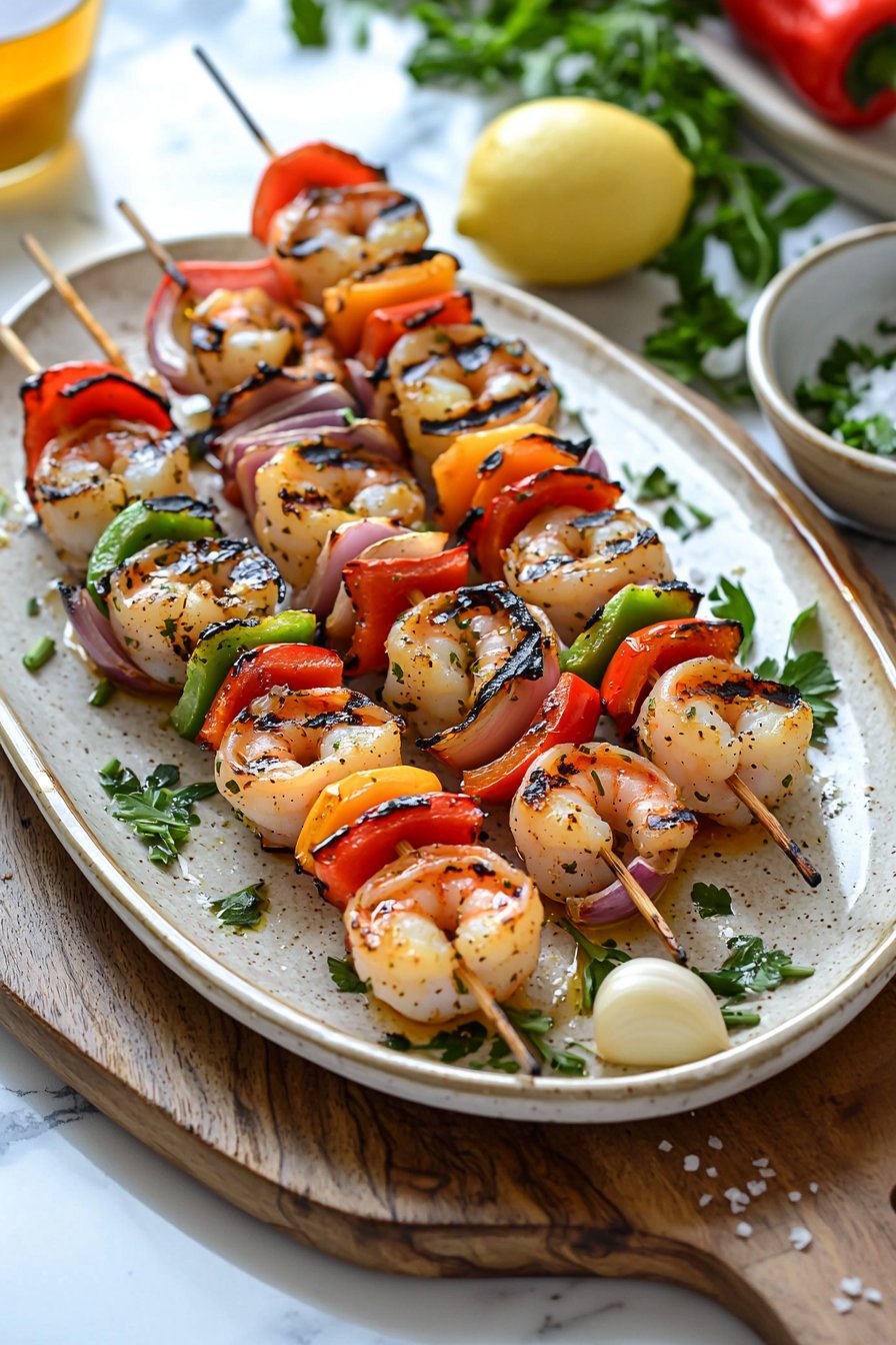 Grilled Shrimp Kabobs
