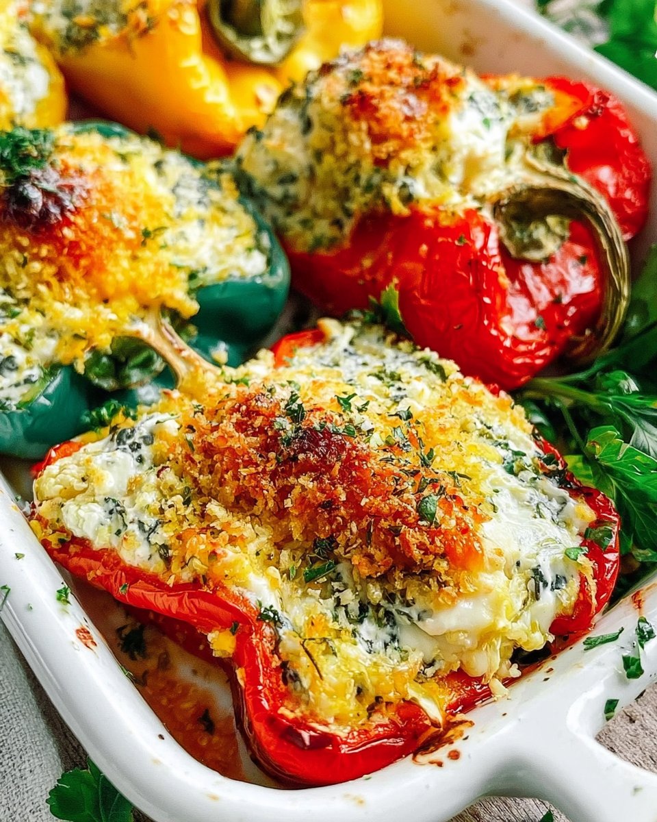 Ricotta Stuffed Peppers