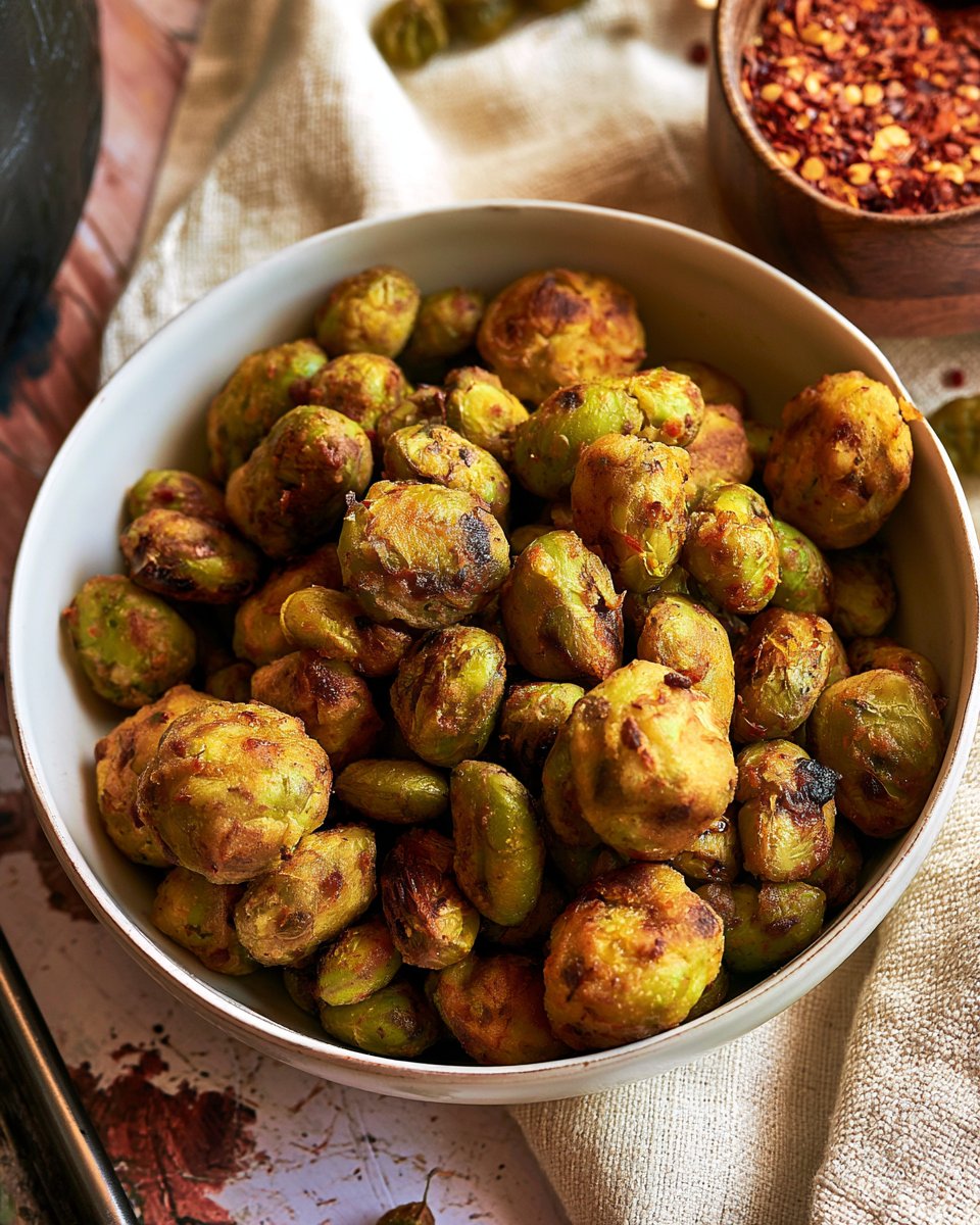 Air Fryer Edamame Bites