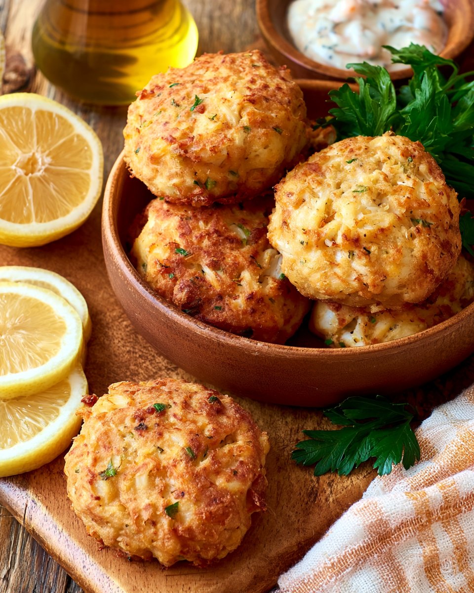 Air Fryer Crab Cakes