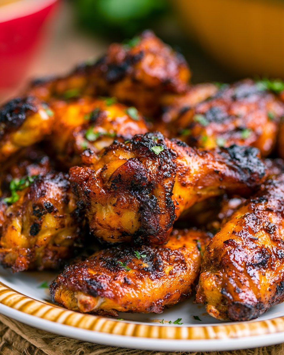 Grilled Buffalo Wings