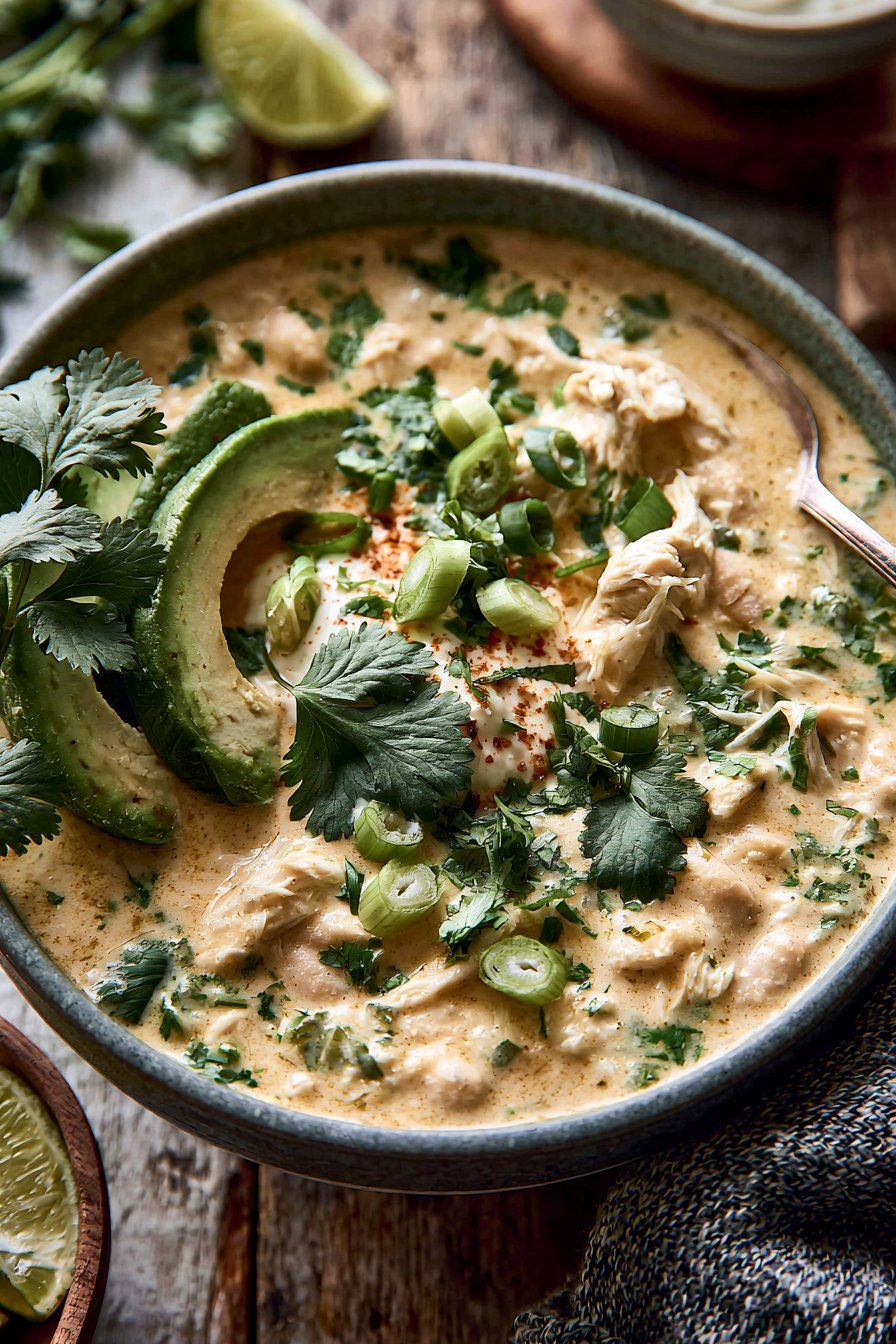 Creamy White Chicken Chili