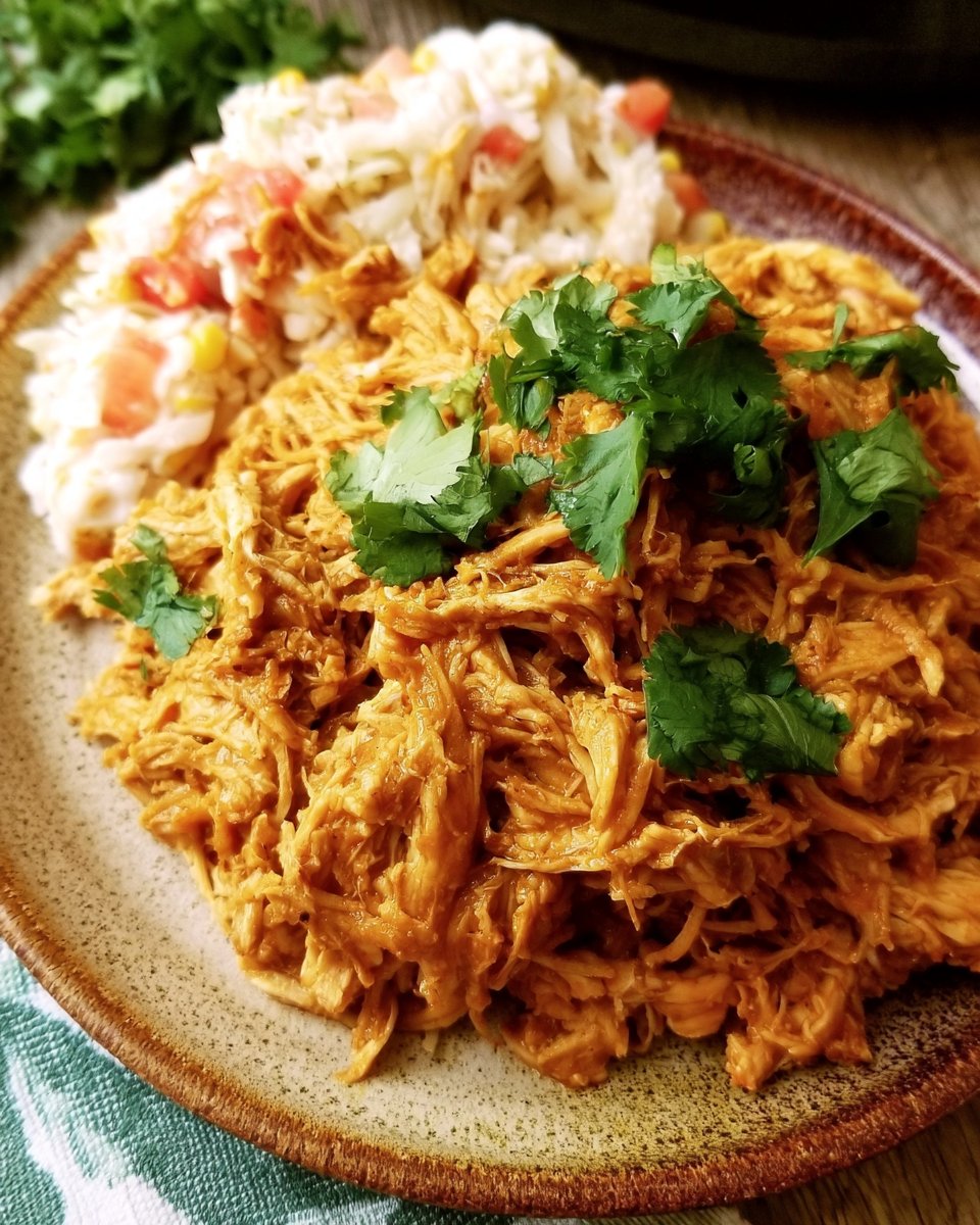 Easy 3-Ingredient Crock Pot Chicken Tacos