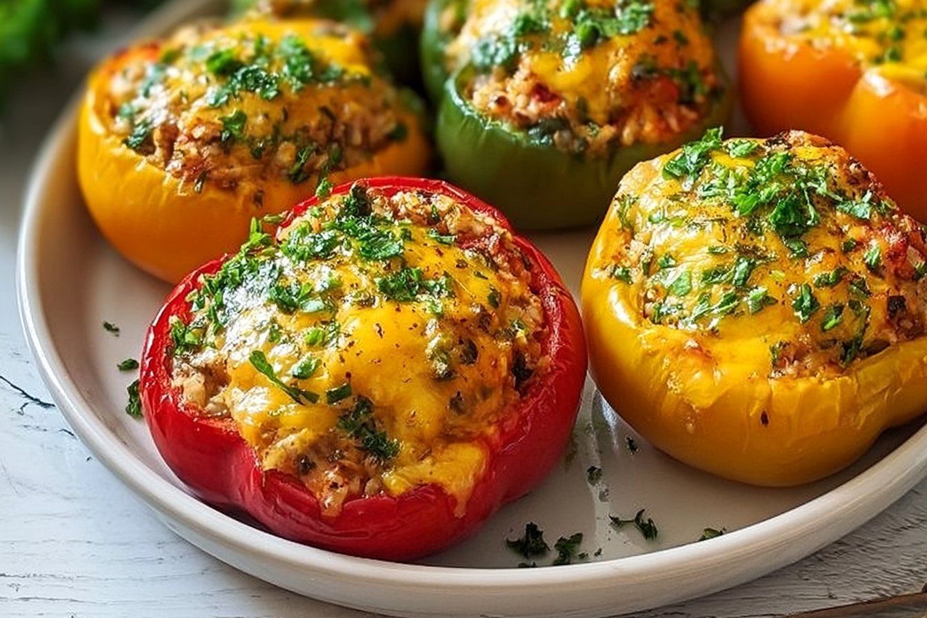 Easy Stuffed Bell Peppers Recipe