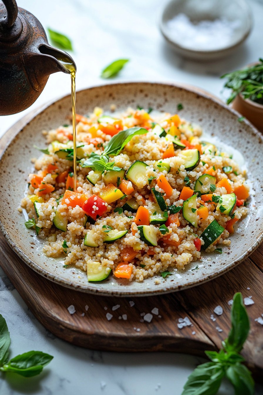 Bulgur Gemüse-Pfanne