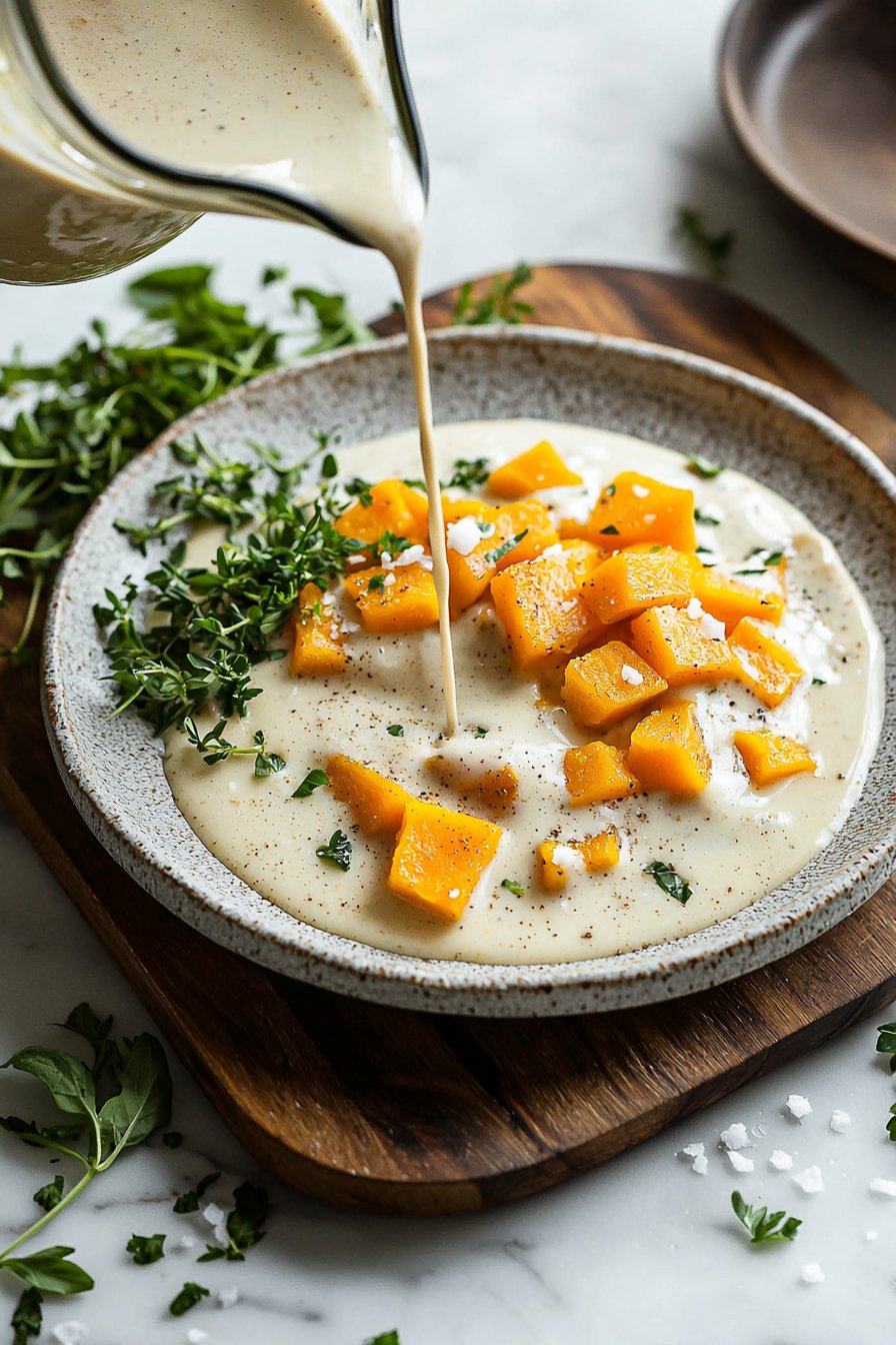 Creamy Vegan Butternut Squash Bake