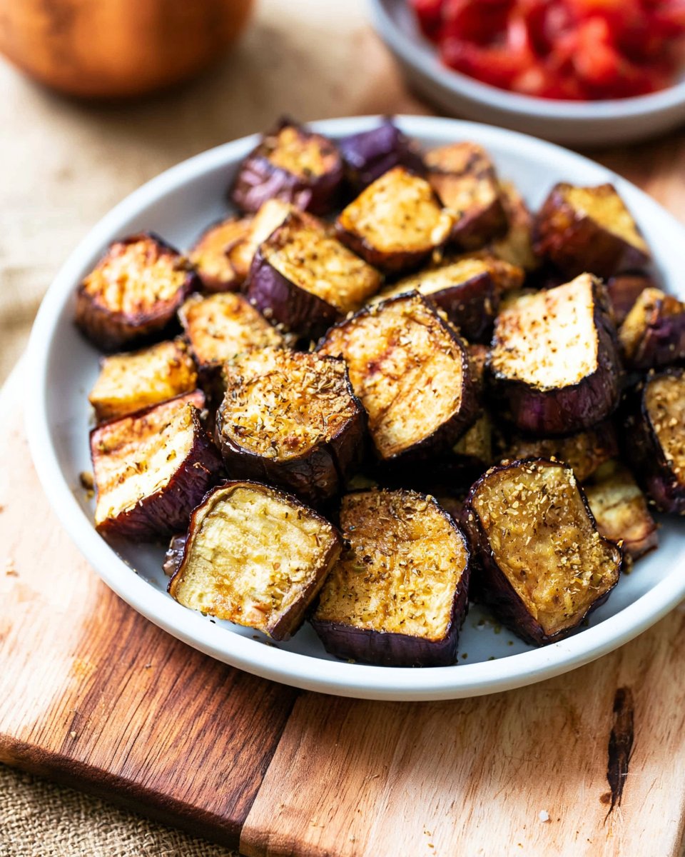 Healthy Air Fryer Eggplant
