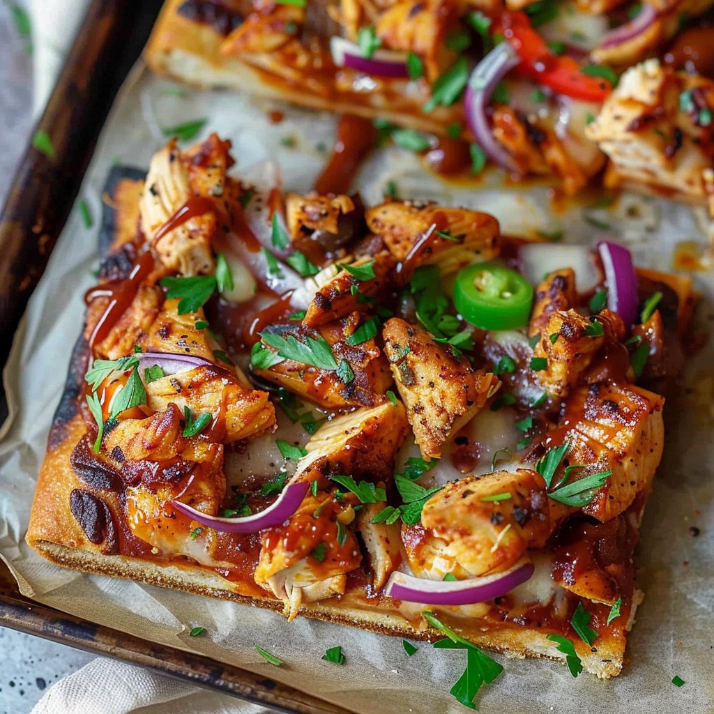 BBQ Chicken Flatbread