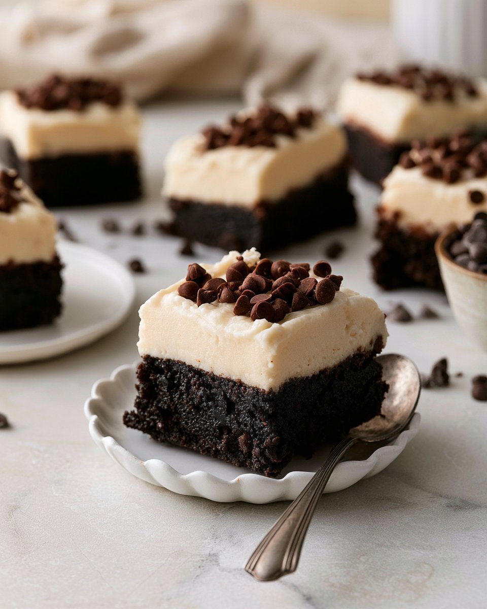 Best Ever Brownies with Frosting