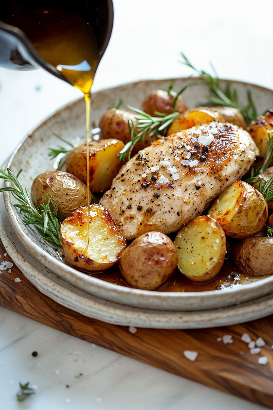 Chicken and Roasted Potato Bowl