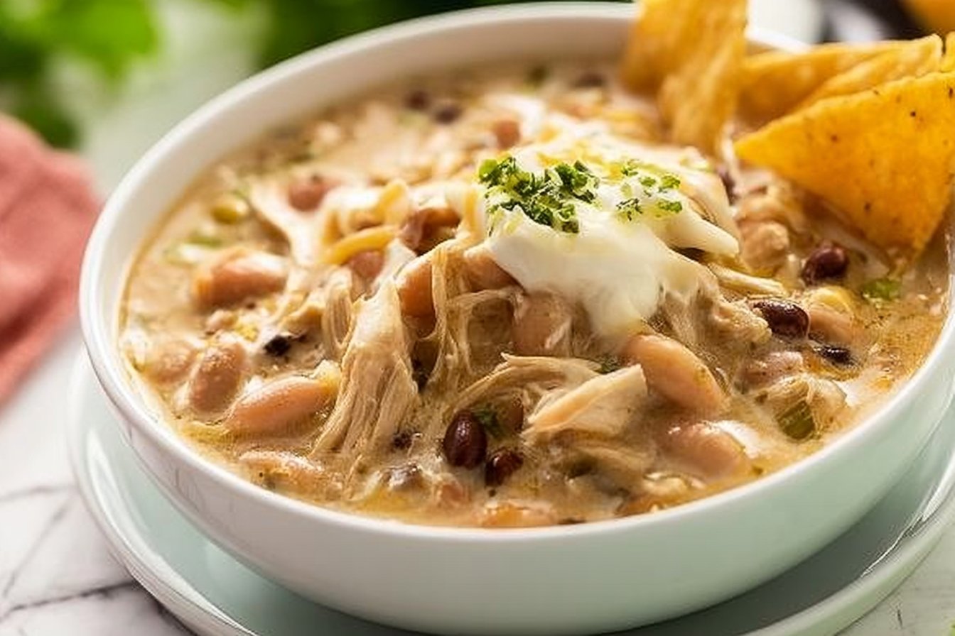 Crockpot White Chicken Chili