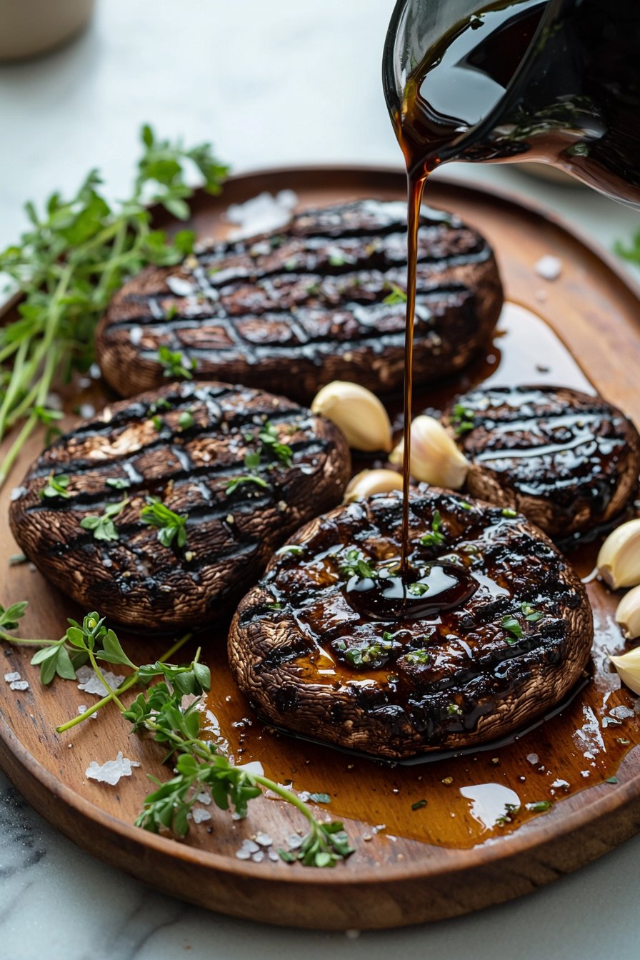 Grilled Portobello Mushroom Steaks
