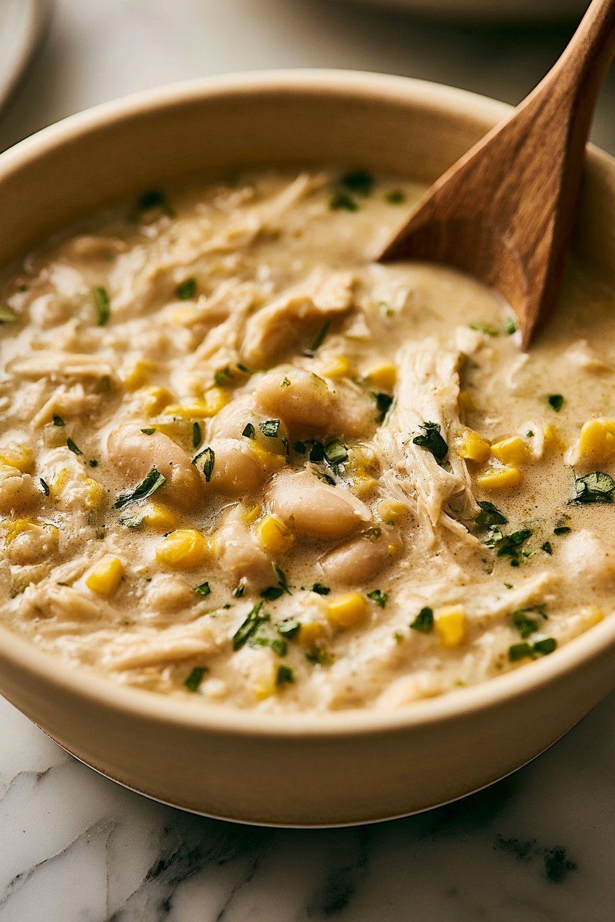 Creamy White Chicken Chili 1 White Chicken Chili