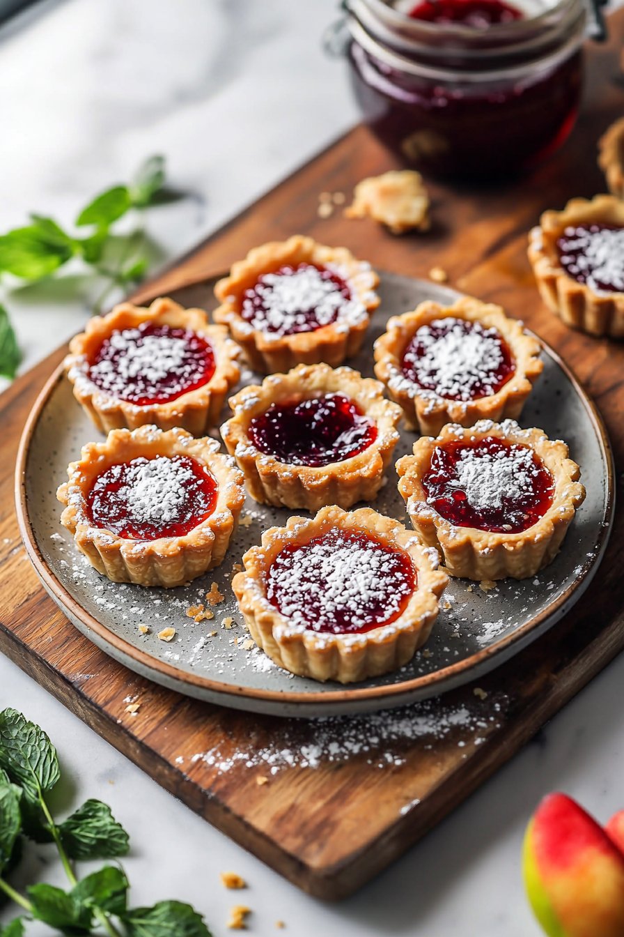 Vegan Jam Tartlets