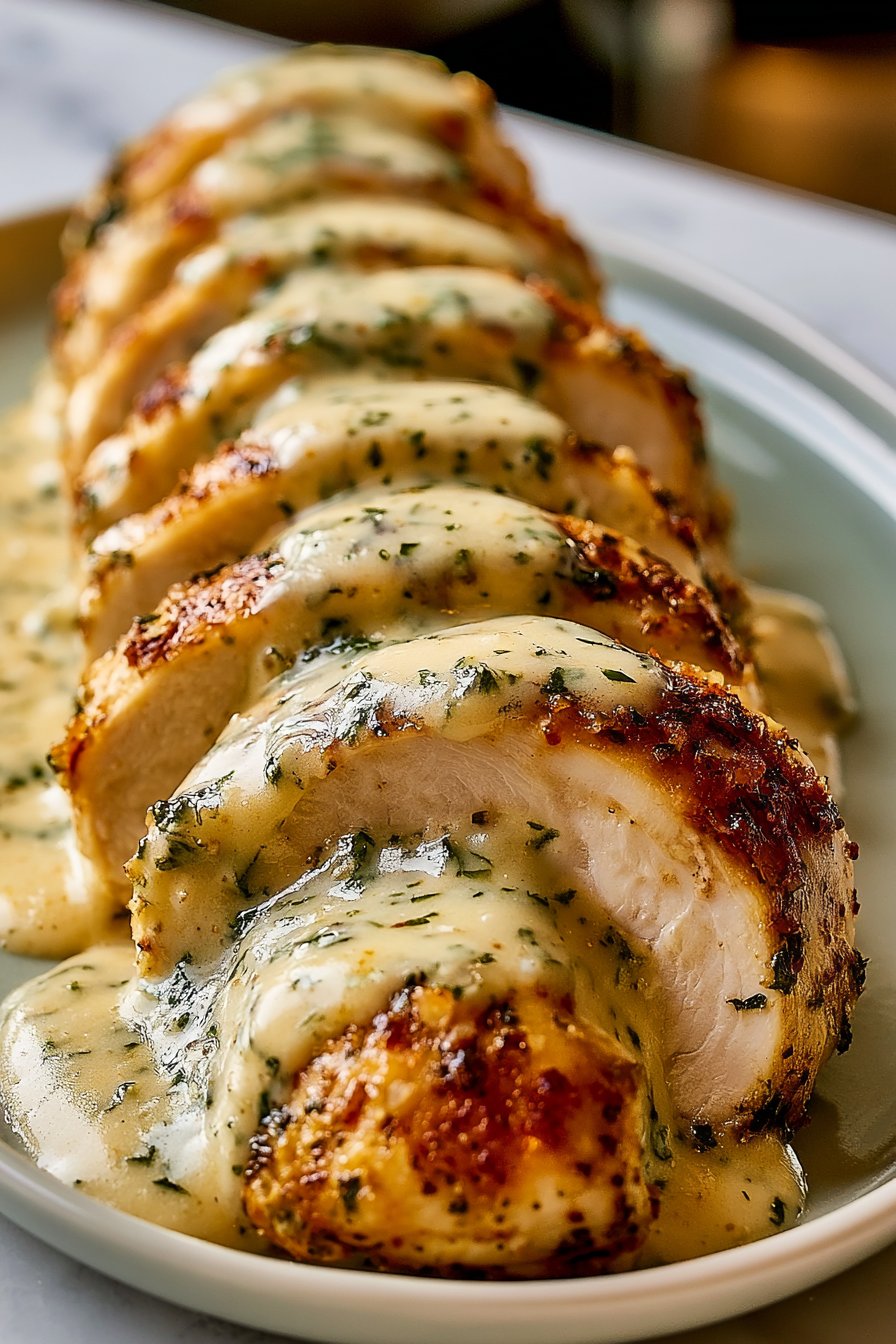You’ll Crave This Baked Caesar Chicken with Creamy Parmesan Sauce—Get the Recipe Now 1 You’ll Crave This Baked Caesar Chicken with Creamy Parmesan Sauce—Get the Recipe Now