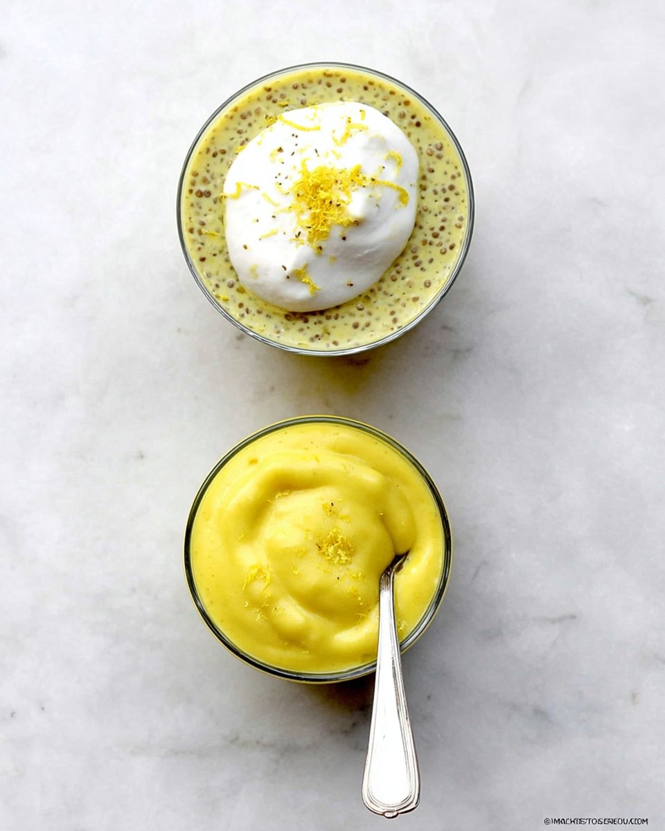 Lemon Curd Chia Pudding
