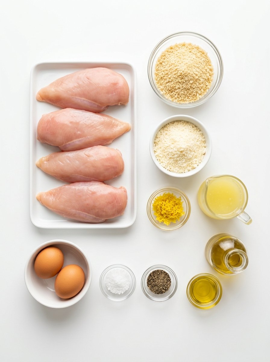 Crispy Zesty Lemon Pecorino Chicken