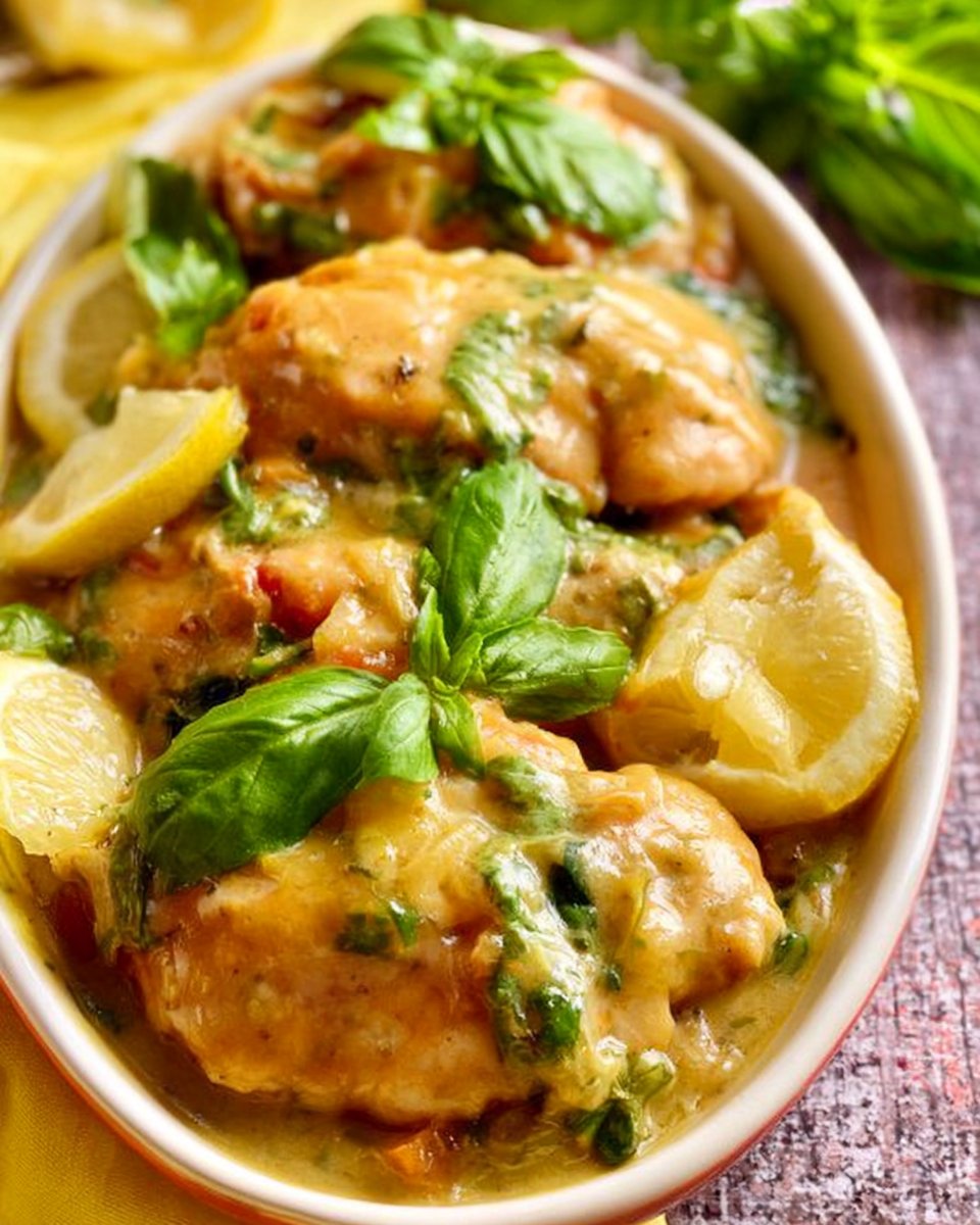 Lemon Basil Chicken