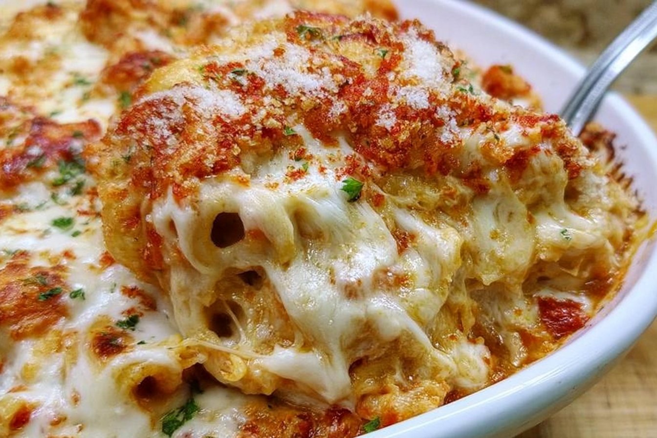 Chicken Parm Casserole Easy Quick Weeknight Dinner