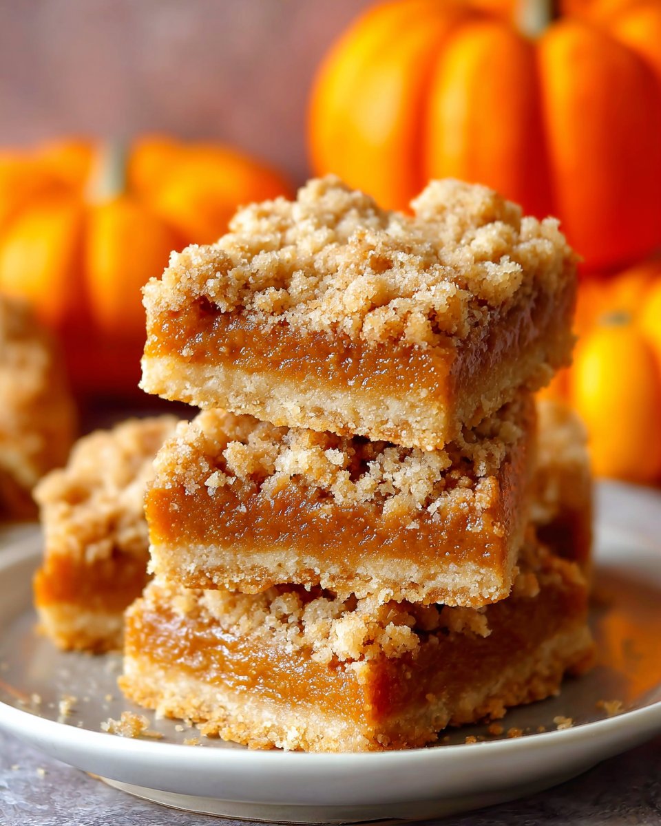 Easy Pumpkin Pie Bars