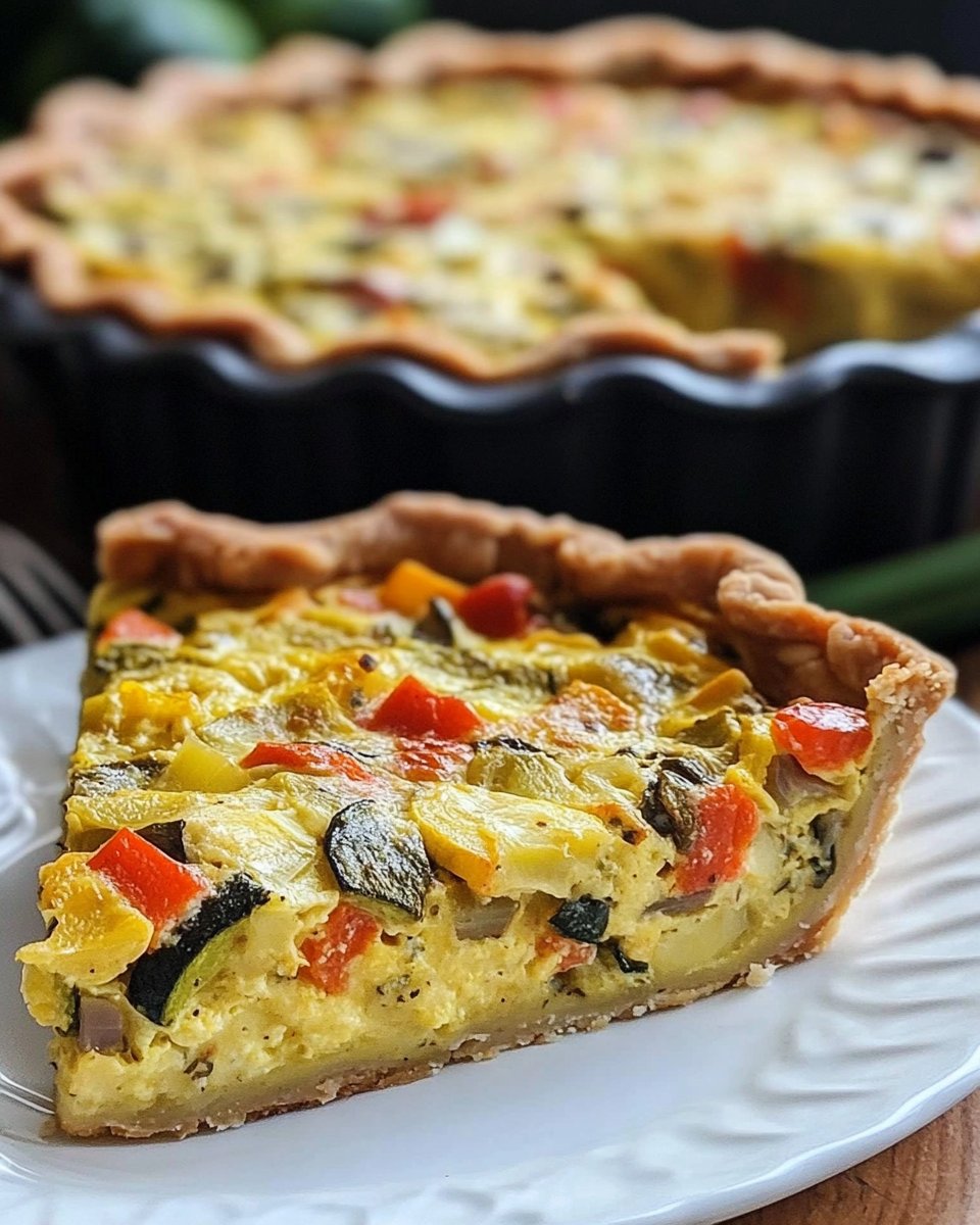 Vegane Gemüsequiche