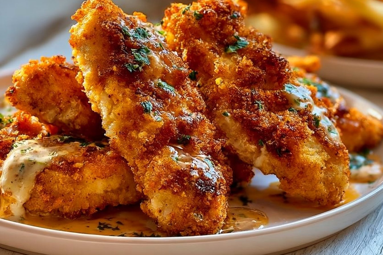 Crispy Ranch Chicken Tenders 2 Crispy Ranch Chicken Tenders