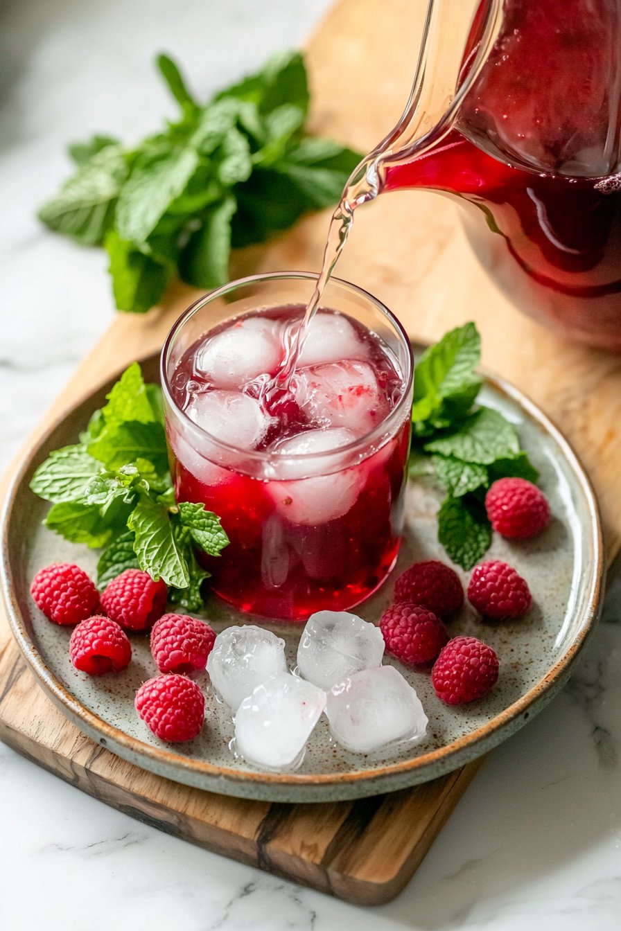 Refreshing Raspberry Iced Tea